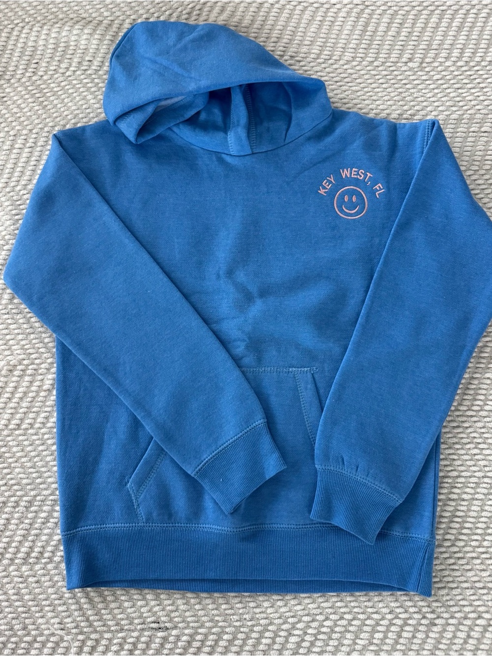 Lucy Blue Key West Smiley Hoodie
